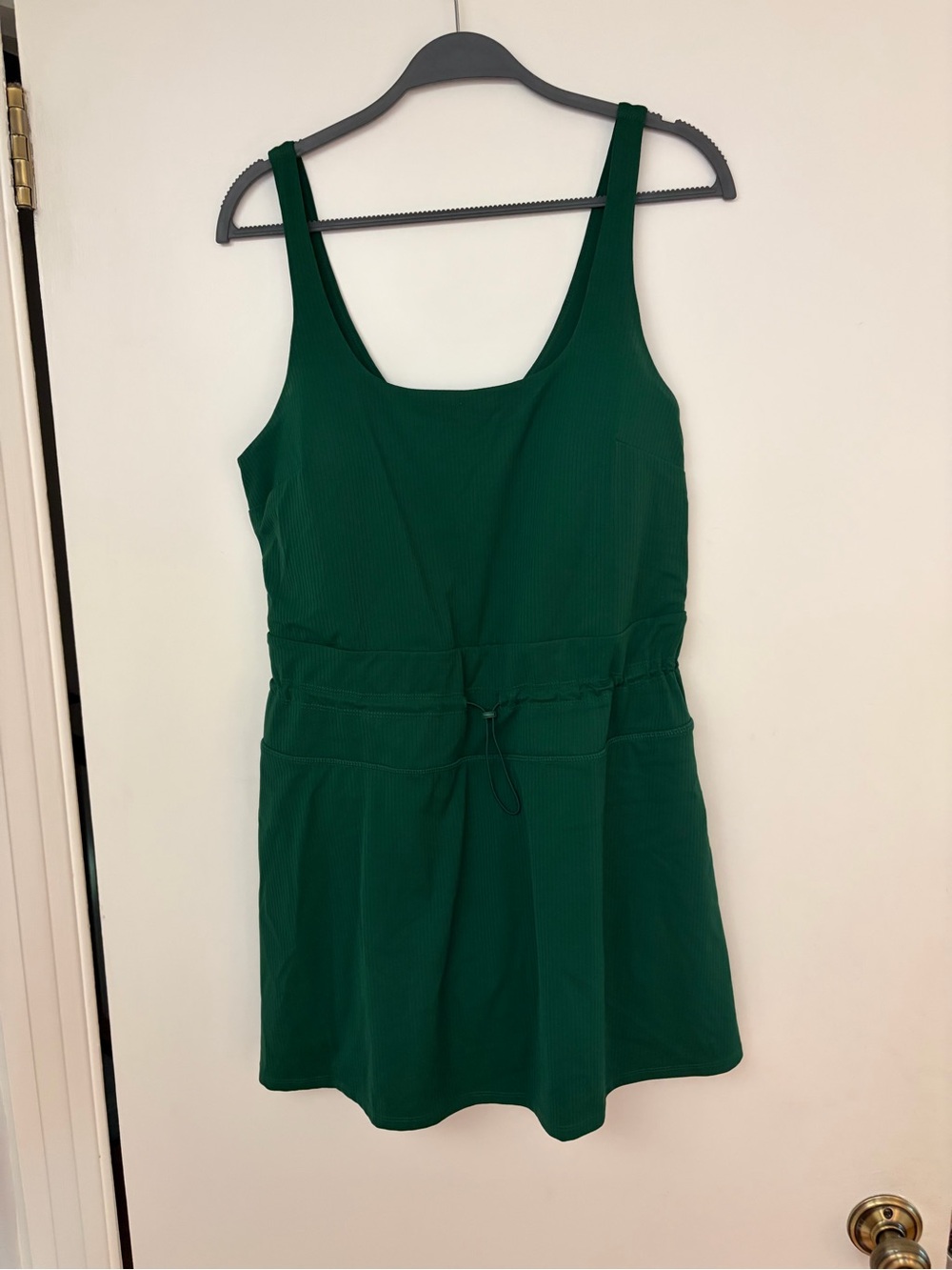 Green Sleeveless Tank Dress